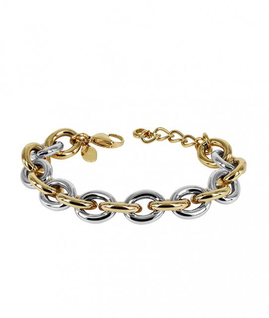 RUBY Armband Stål/Guld