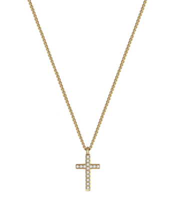 CROSS Crystal Halsband Guld