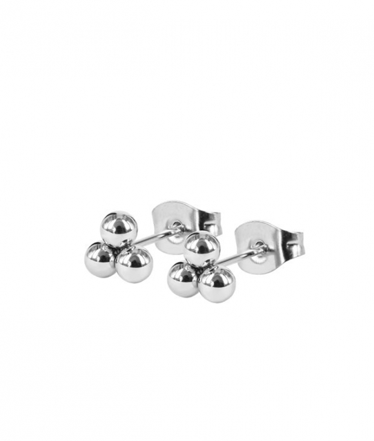 ANNIE Dots Örhängen Stål