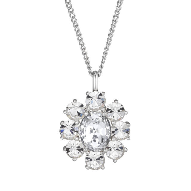 CLAUDIA Silver CRYSTAL