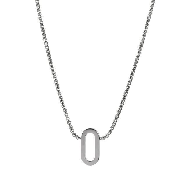 EXCELLENT Plain halsband Stål