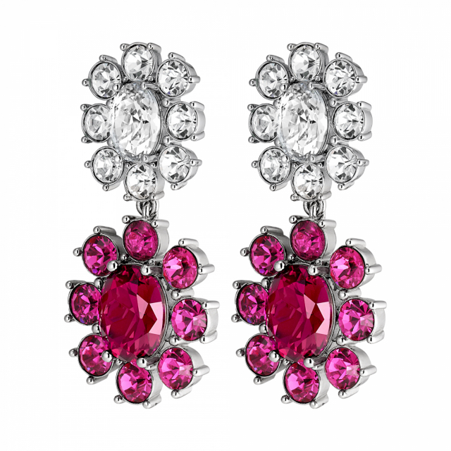 LINA Silver PINK/CRYSTAL