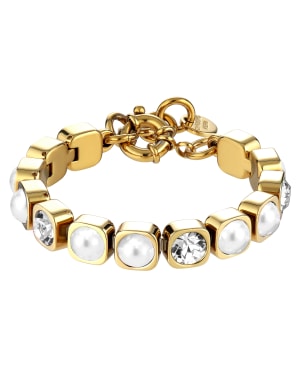 CONIAN SG CRYSTAL / WHITE PEARL Armband