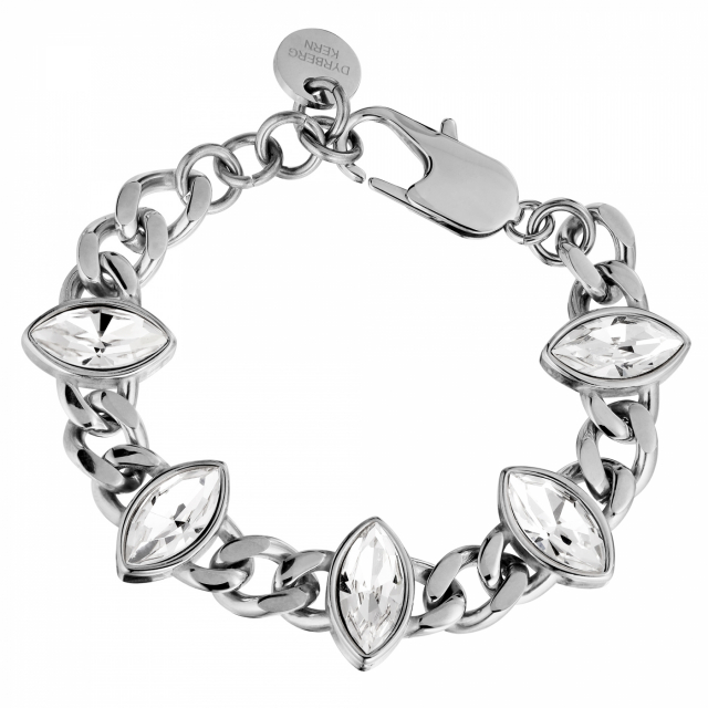 ZELKO CRYSTAL Armband Silver