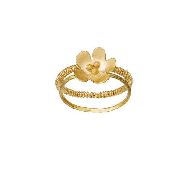 Bellflower Ring Guld