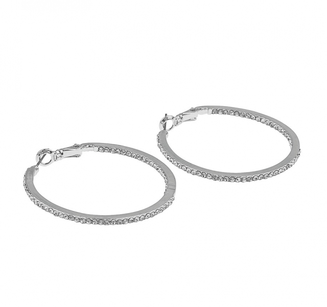 Story ring Örhänge Silver