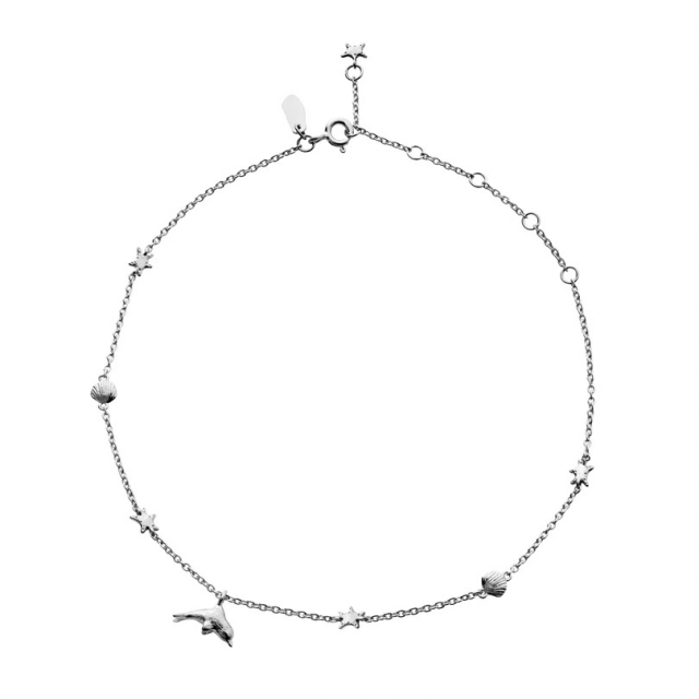 LILO Anklet Fotlänk Silver