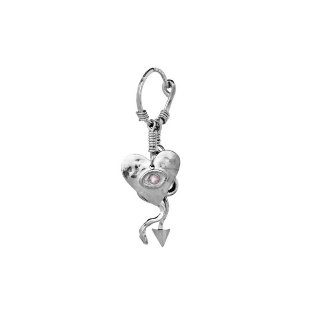 Harmonia Single Örhänge Silver