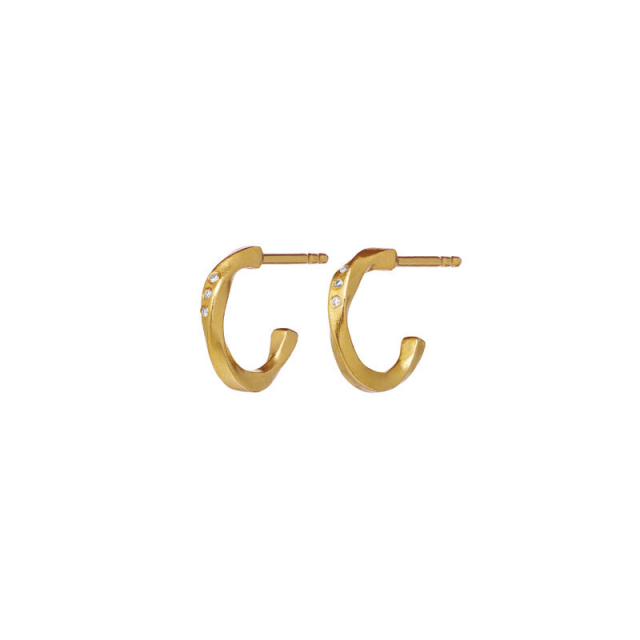 Echo Petite Örhänge Guld