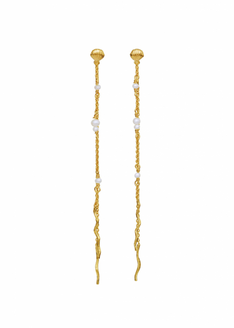 Sirena örhängen guld