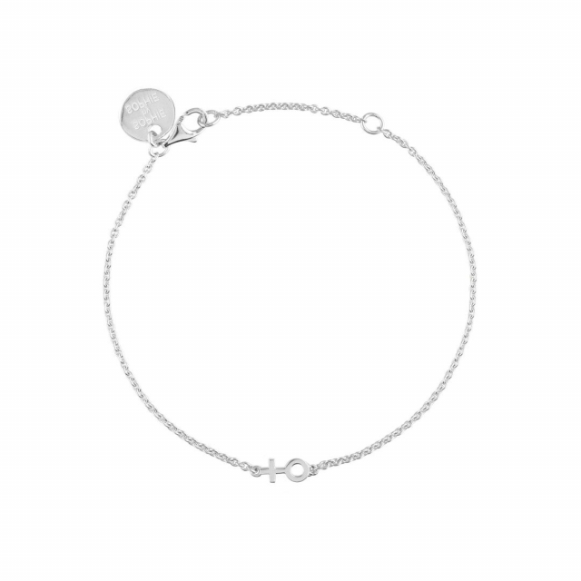 Woman symbol armband (silver)