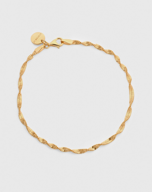 Herringbone Twisted Armband Guld S
