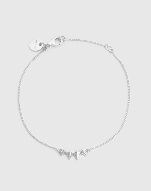 Uma Spike Armband Silver