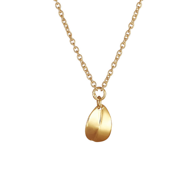 Botanica drop necklace gold