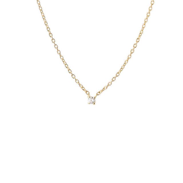 Diamond Sky drop halsband guld