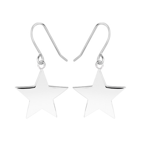 Star Hook Örhänge (silver)