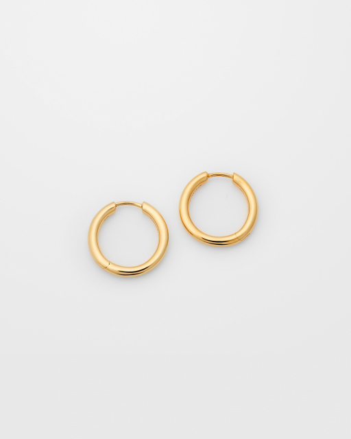 Beloved Fat Big Hoops Gold
