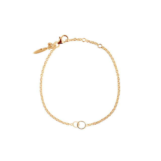 Les Amis drop armband guld