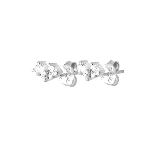 Love Heart örhänge silver