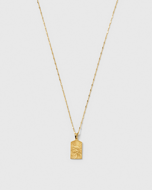 Lucky Coin Keep Dreaming Halsband Guld