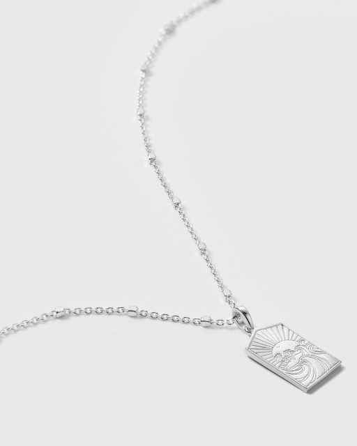 Lucky Coin Keep Dreaming Halsband Silver