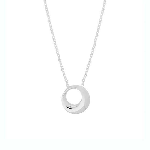 Orbit halsband silver