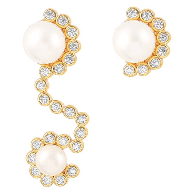 Lily stickers örhänge Guld