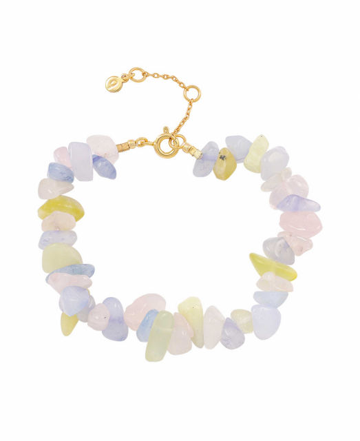 Dusty rainbow armband
