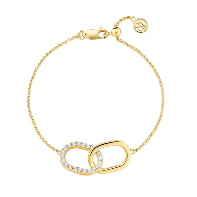 CAPIZZI DUE PICCOLO ARMBAND GULD