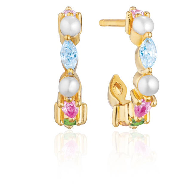 ADRIA CREOLO PICCOLO Örhänge Guld