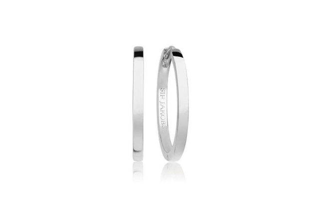 ELLERA PIANURA X-GRANDE örhänge (silver)