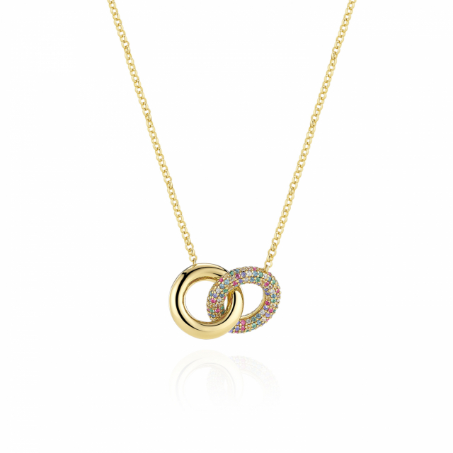 CARRARA DUE PICCOLO Halsband Guld