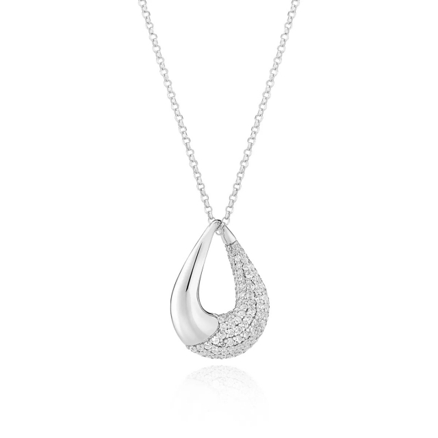 GLORENZA Halsband Silver