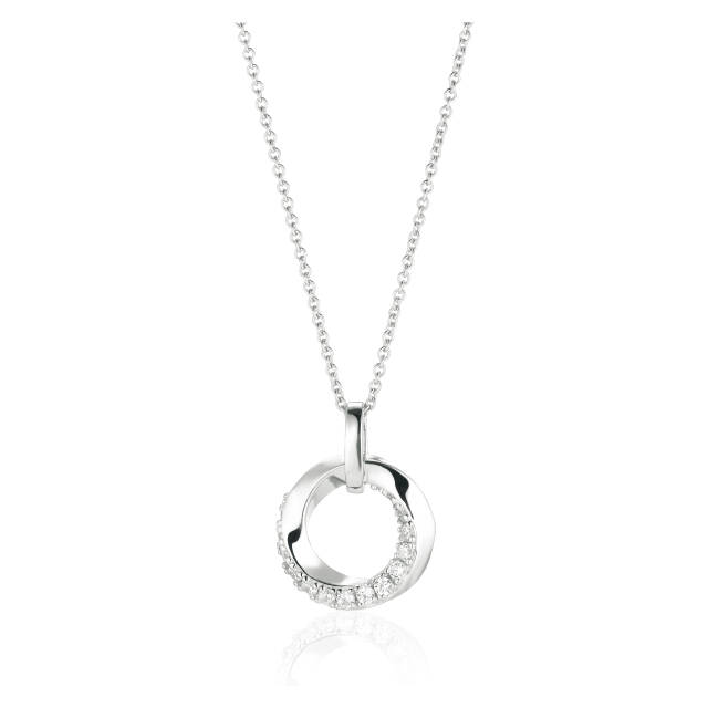 FERRARA PENDANT Silver 38-45 cm