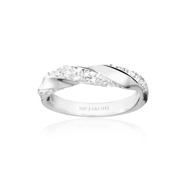 FERRARA ring vita Zirkoner (silver)