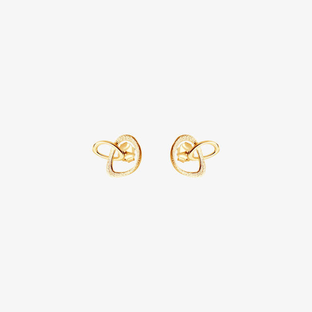 Together drop örhänge guld