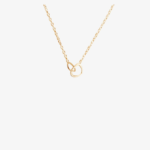 Together drop halsband guld