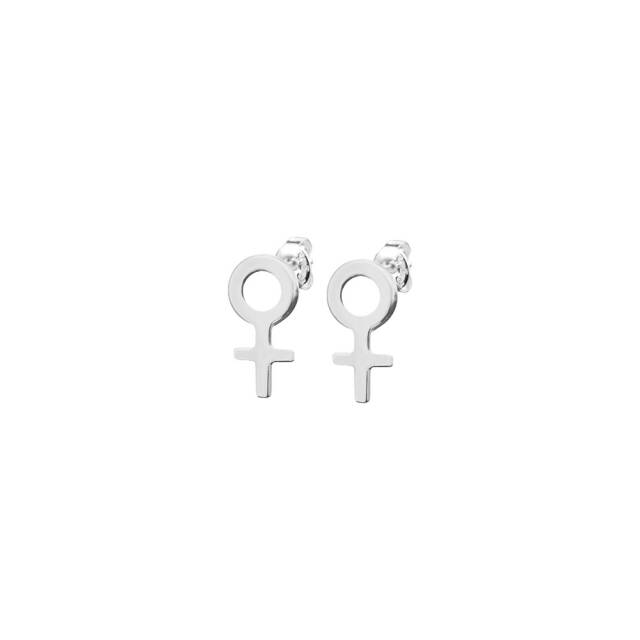 Women Unite small örhänge silver