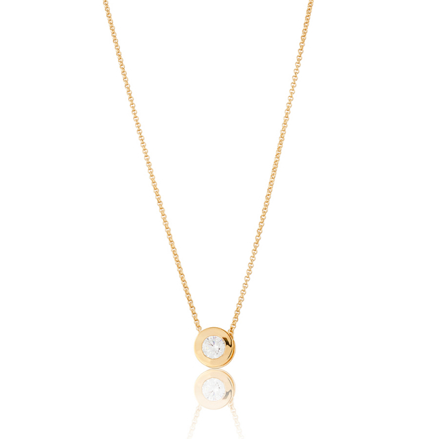 Älskad Halsband Guld