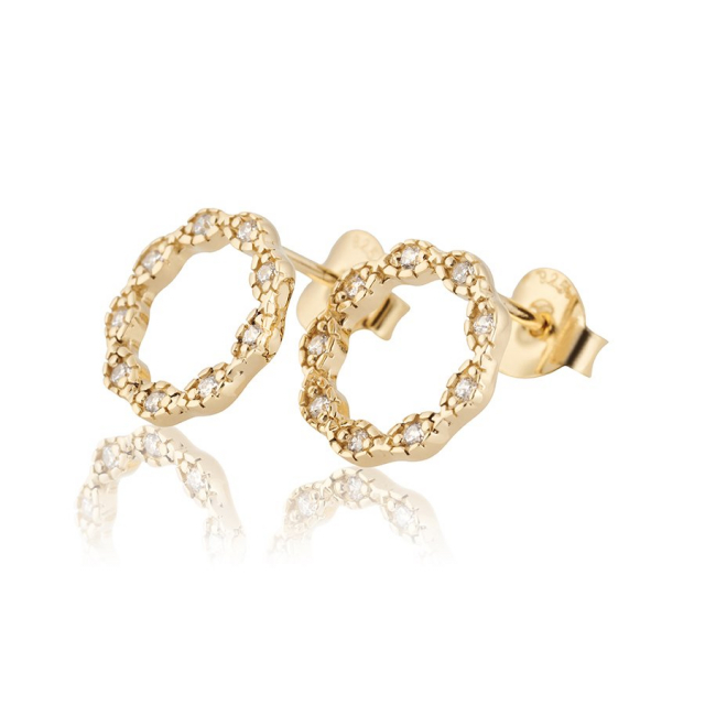 Safe and Sound Örhängen Guld