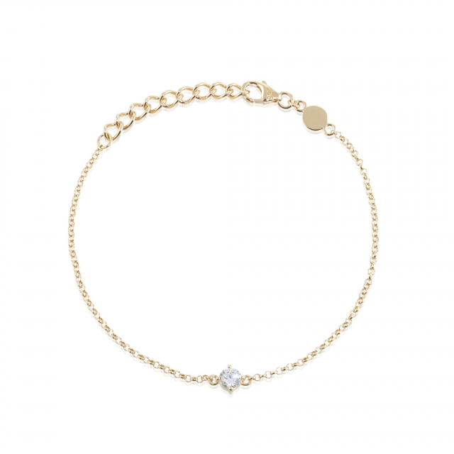 Time to glow mini Armband Guld
