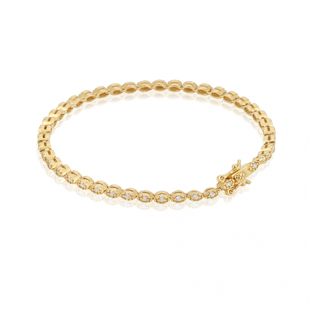 Time to glow  T-armband Guld