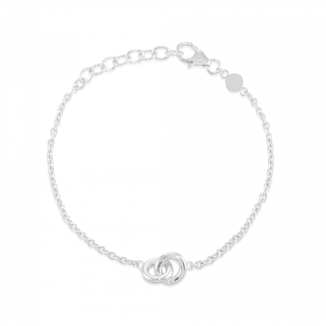 The knot mini Armband Silver