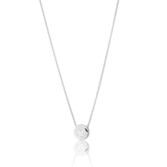 Älskad Halsband Silver