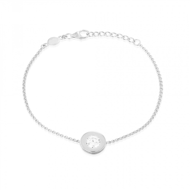 Älskad  Armband Silver