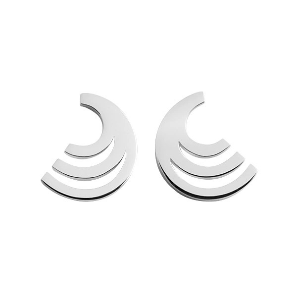 Offset: triple studs i gruppen Armband / Silverarmband hos SCANDINAVIAN JEWELRY DESIGN (s232)