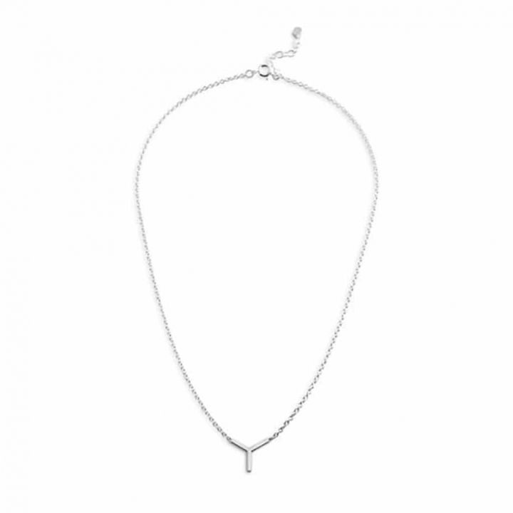 One Twenty: short necklace i gruppen Armband / Silverarmband hos SCANDINAVIAN JEWELRY DESIGN (s312)