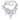 Crystal Rain Collier - Clear Halsband Silver