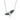 Black Bird Halsband 42-45 cm Silver