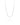 Dream Thin Collier Silver